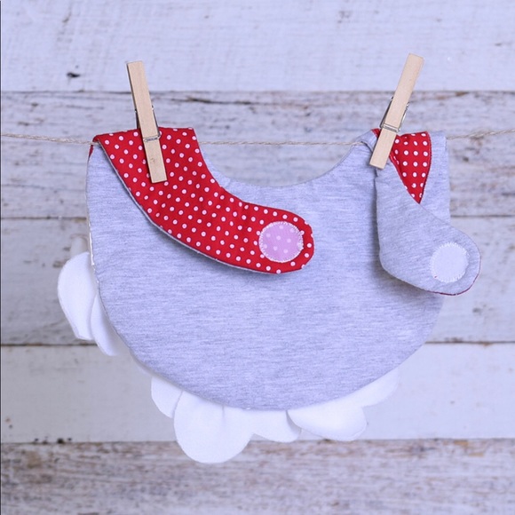 3D Santa Beard Bib - Picture 2 of 2